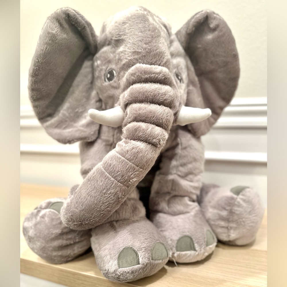 NEW ! JÄTTESTOR Soft toy, elephant/gray IKEA Giant